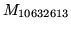 $ M_{10632613}$