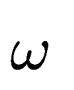 $ \omega$