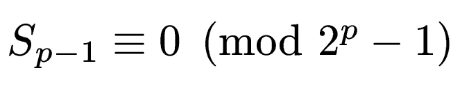 $ S_{p-1} \equiv 0 \pmod{2^p-1}$