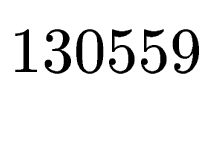 $\displaystyle 130559$