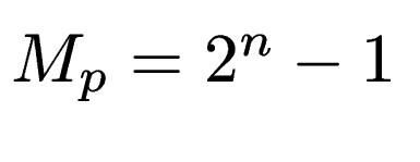 $ M_p
= 2^n-1$