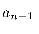 $ a_{n-1}$