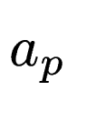 $ a_p$