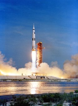 Apollo 11 liftoff!