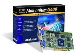 The G400 graphics card