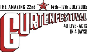 The Amazing Gurtenfestival 2005 logo