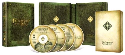 DVD case for Fellowship of the Ring
